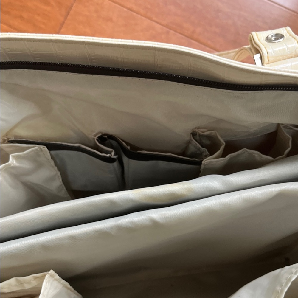 JM New York Large Travel Tote Lap Top Bag - Picture 4 of 6